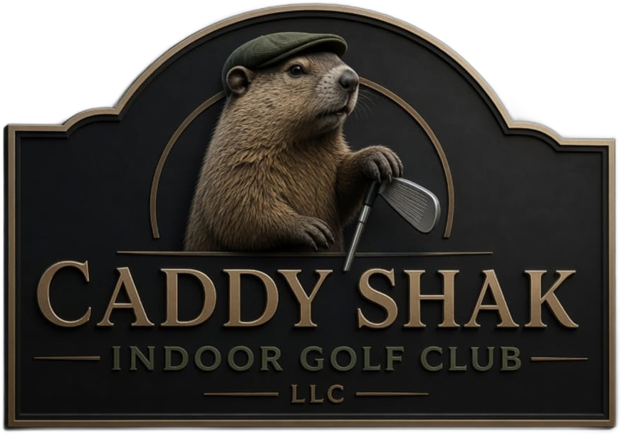 Caddy Shak Indoor Golf Club logo